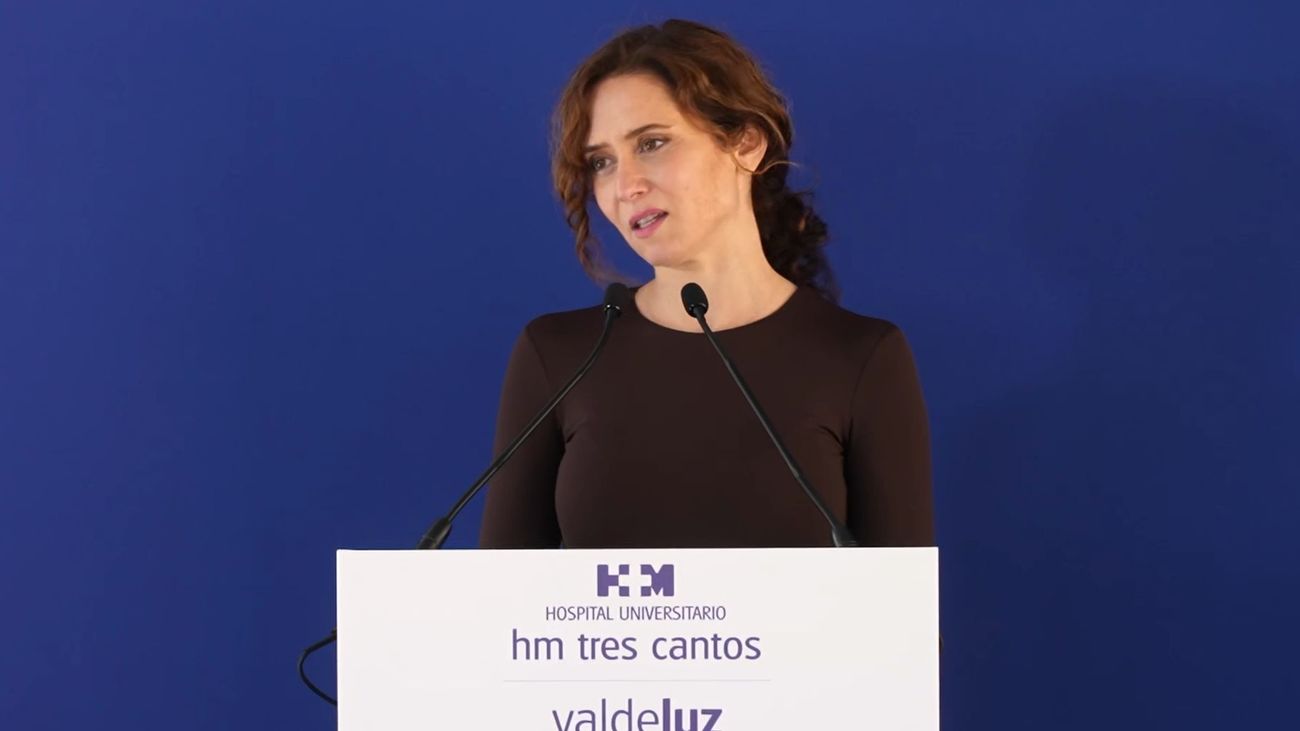 Ayuso inaugura el nuevo hospital HM Tres Cantos