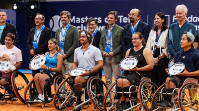 El tenis inclusivo brilla en la Caja Mágica