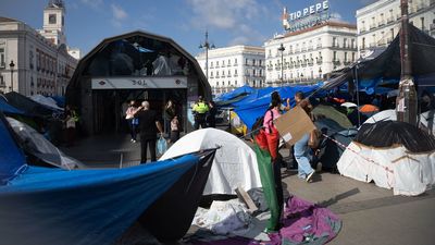 La acampada de Sol cumplirá este sábado quince días de protesta