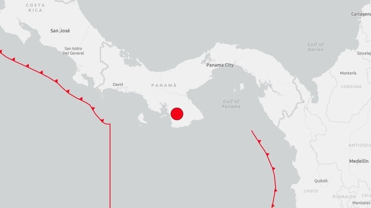 Un terremoto de magnitud 7,6 sacude Panamá