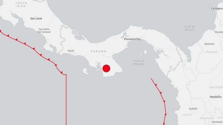 Un terremoto de magnitud 7,7 con alerta de tsunami sacude Panamá