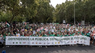 Huelga indefinida en la educación pública madrileña desde este miércoles