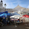 La Policía monitoriza a grupos radicales en la acampada de la Puerta del Sol