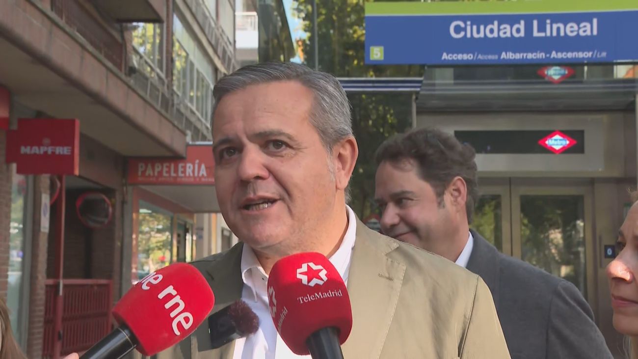 El consejero de Vivienda, Transporte e Infraestructuras de la Comunidad de Madrid, Jorge Rodrigo