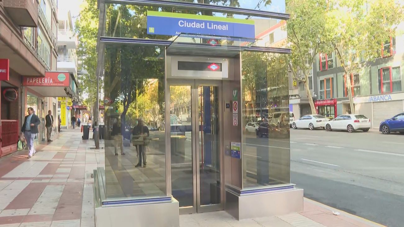 Metro de Madrid instala ascensores en Ciudad Lineal