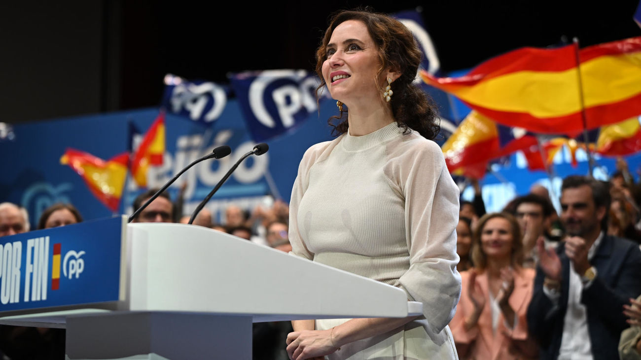 Ayuso exige información sobre si la acampada en Sol la gestiona un grupo con "antecedentes terroristas"
