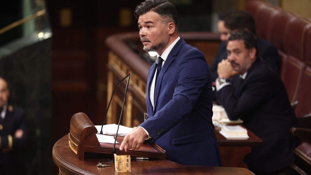 Gabriel Rufián en el Congreso
