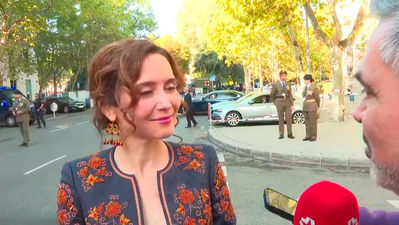 Ayuso califica el 12 de Octubre como "el último desfile de Sánchez" y augura el fin de su Gobierno