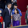 Los abucheos a Sánchez, la  precampaña y Ceuta, protagonistas del desfile militar