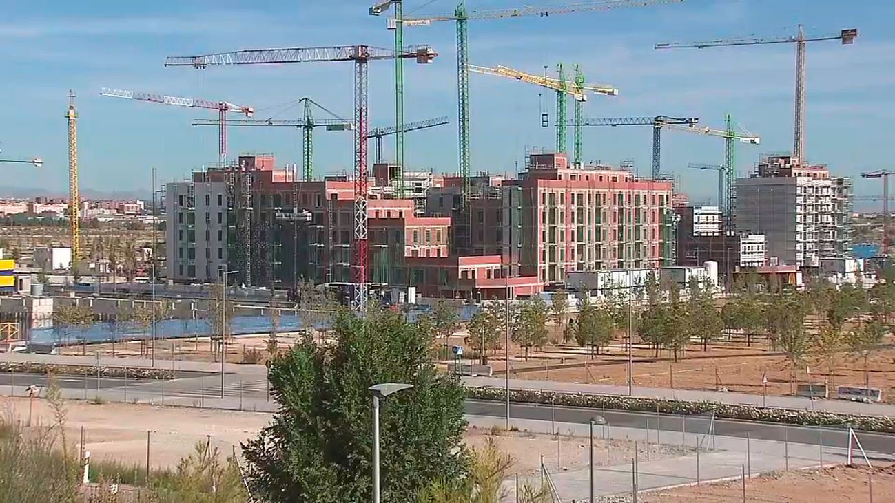 El nuevo barrio de Los Berrocales alcanza ya cerca de 4.000 viviendas en construcción