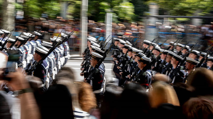 Telemadrid arrasa en el Día de la Hispanidad: el desfile militar supera el 20,5% de audiencia