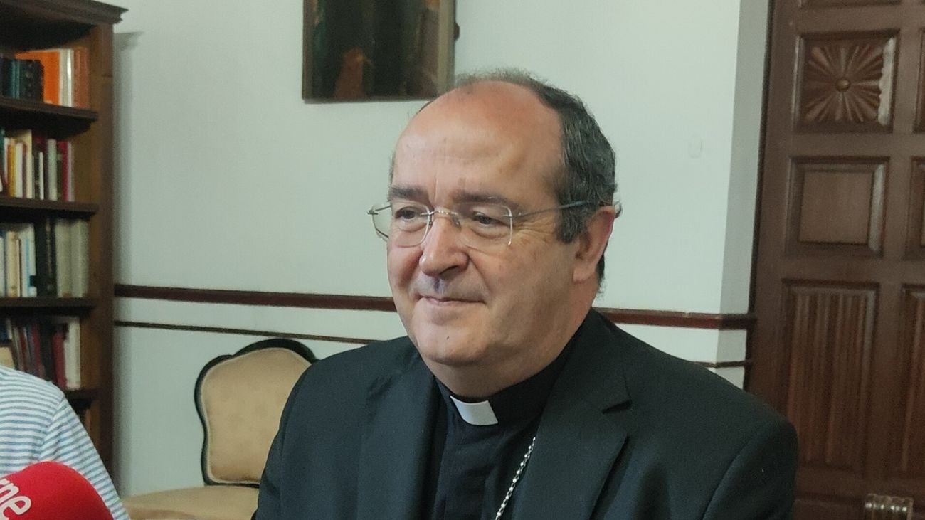 El obispo de Coria-Cáceres, Jesús Pulido