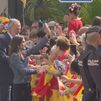 Los Reyes reciben una emotiva bienvenida de los ceutíes a su llegada a la ciudad
