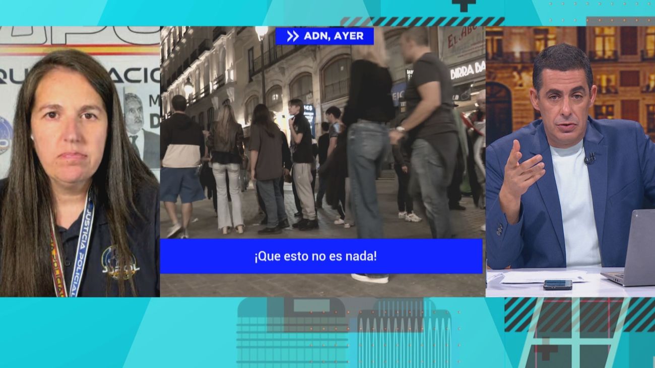 La portavoz de JUPOL denuncia agresiones en Sol: "La orden es de no intervenir"