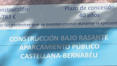 Cibeles busca retomar los aparcamientos del Bernabéu paralizados por los tribunales