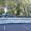Madrid exige cambiar el recorrido de la manifestación educativa para evitar que llegue a la Puerta del Sol