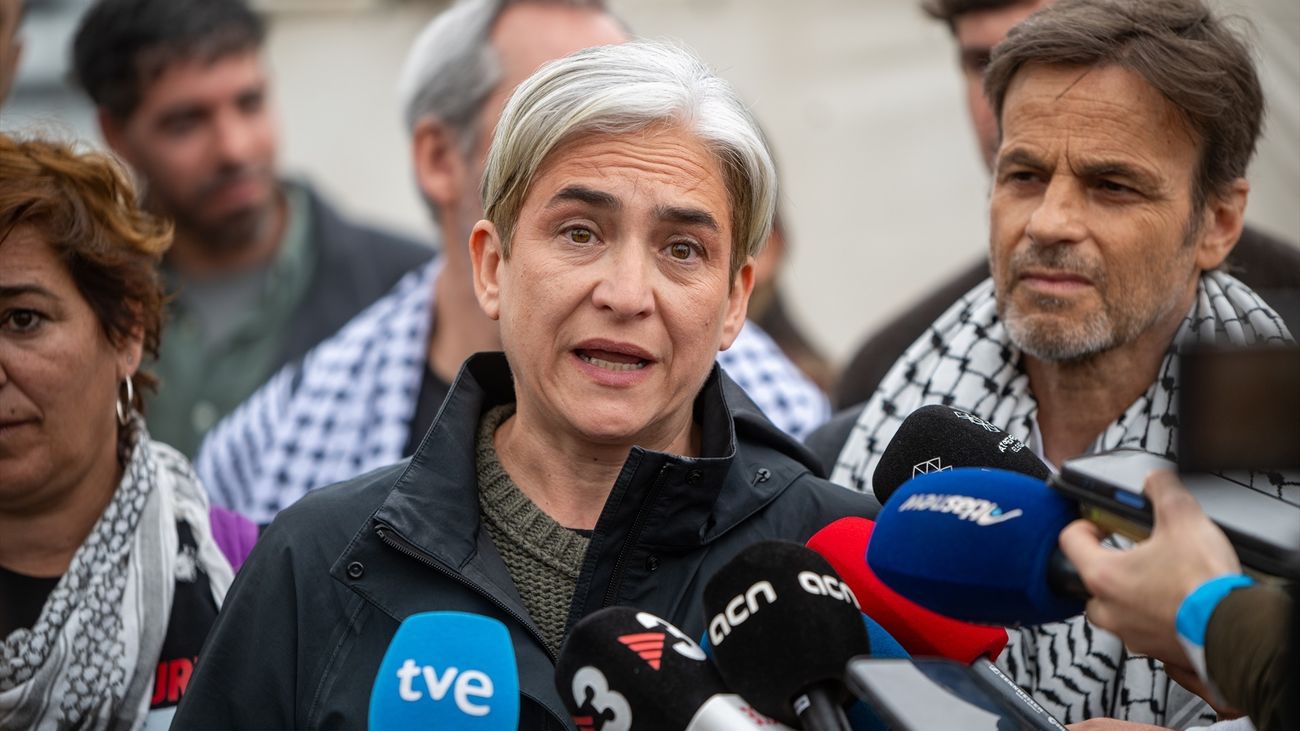 La exalcaldesa de Barcelona, Ada Colau