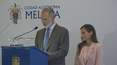 Felipe VI, en su discurso en Melilla: "Melilla es España y Europa"