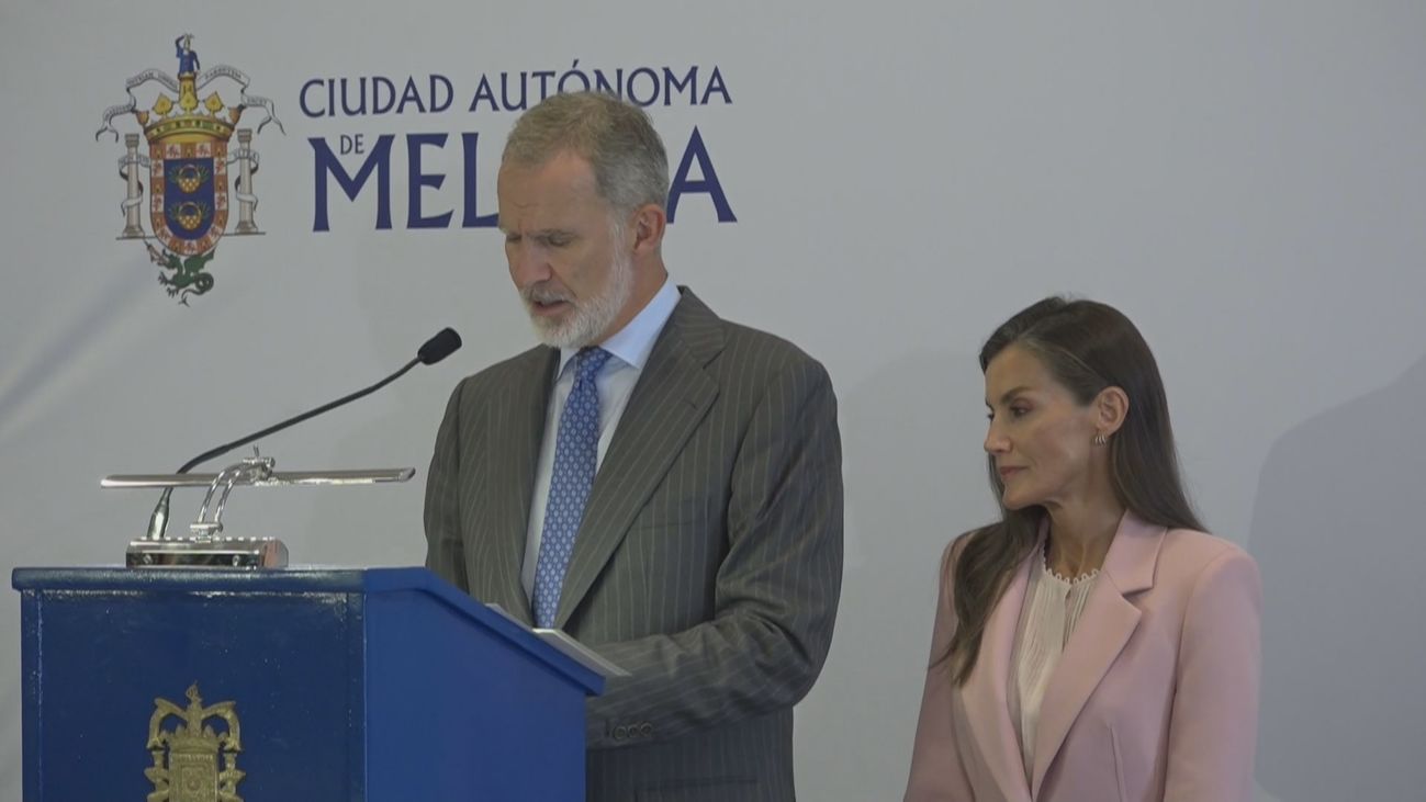 Felipe VI, en su discurso en Melilla: "Melilla es España y Europa"