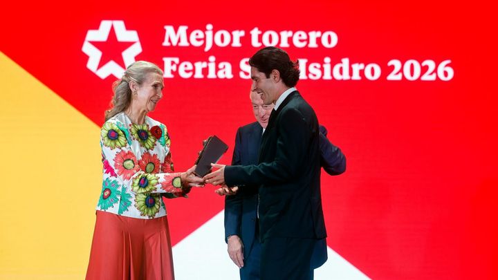 RTalavante recibe el premio taurino 2026 de Telemadrid