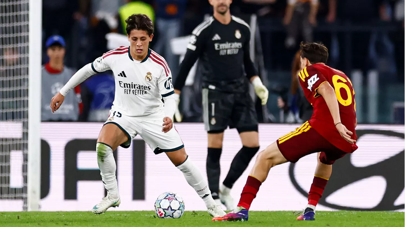 Güler ante el Roma