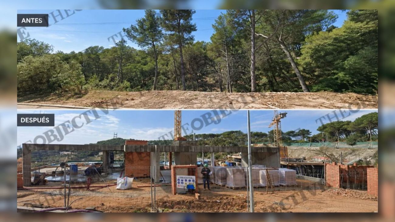 El novio de Montse Mínguez construyó chalets de lujo sin licencia en una cala natural de la Costa Brava