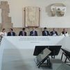 Felipe VI llama a la cooperación entre comunidades en el Patronato del Real Monasterio de Poblet de Tarragona