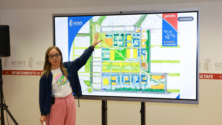 Echa a andar el nuevo barrio de La Aviación de Getafe con su 'supermanzana'