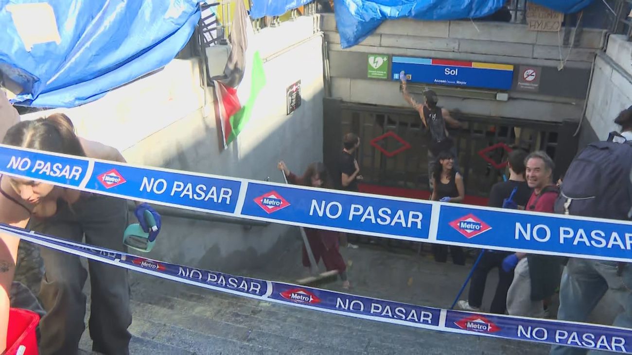 Trabajadores de Metro piden el cierre de la estación de Sol por la contaminación en las instalaciones