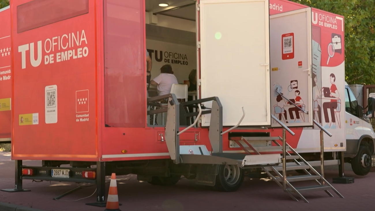 Conoce la Oficina de Empleo Móvil de la Comunidad de Madrid