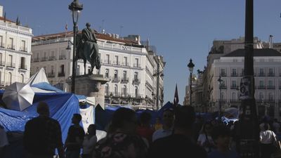 La Puerta del Sol, entre el cierre del Metro y las quejas de los comerciantes