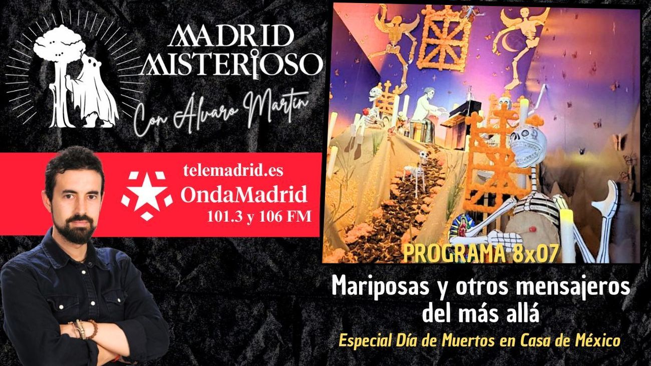 Madrid Misterioso: mariposas y otros mensajeros del más allá 17.10.2026