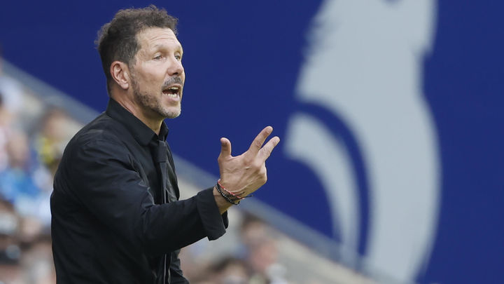 Simeone alaba a Baena: "Está más contundente, fuerte y seguro"