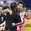 Simeone alaba a Baena: "Está más contundente, fuerte y seguro"