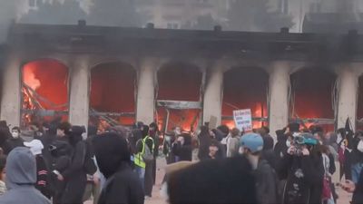 Detenidas 400 personas en Francia por  actos violentos durante una jornada de protestas sociales