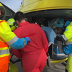 Grave un conductor tras impactar contra otro vehículo en la A-1, a la altura de El Molar