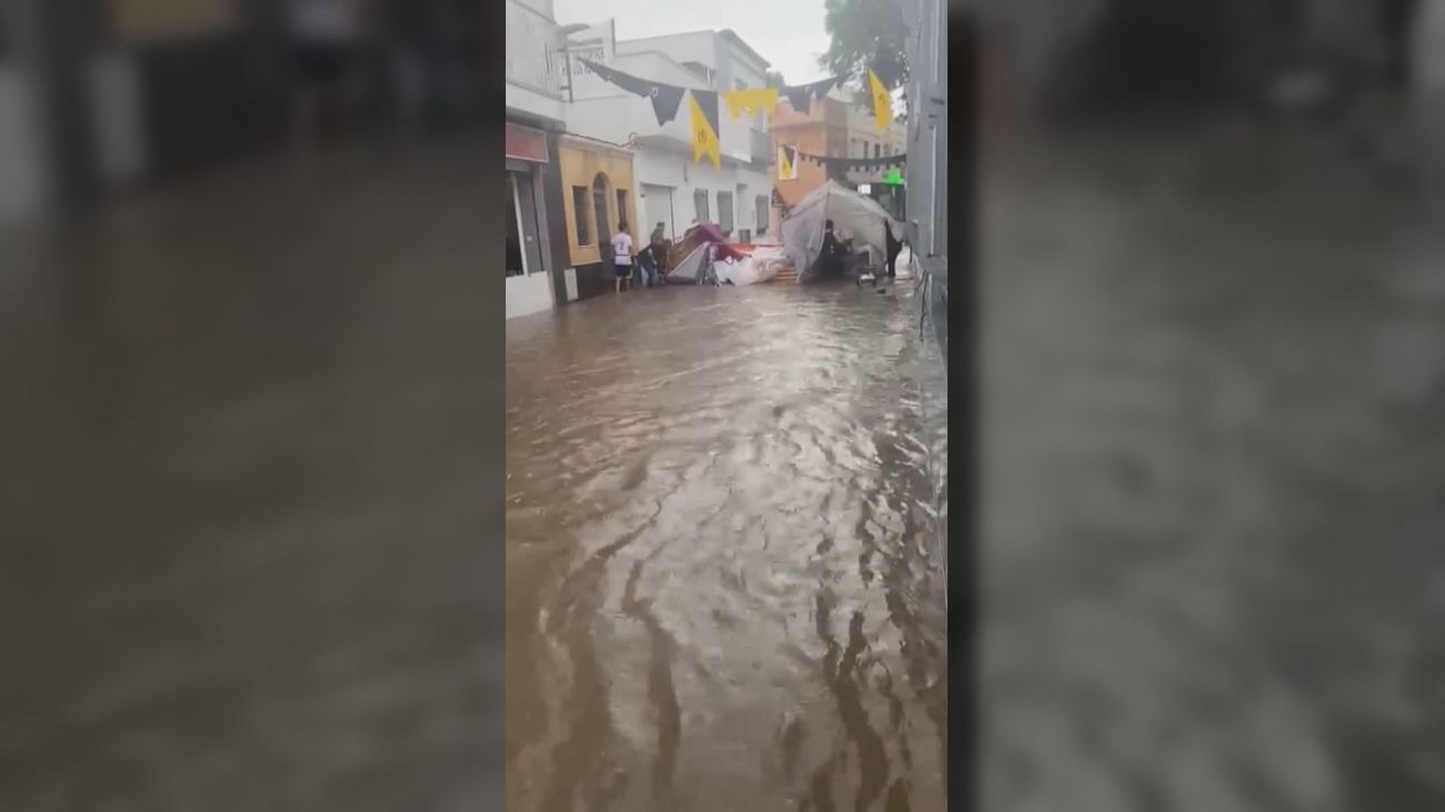 La nueva Dana 'Adam' pone en aviso a siete comunidades por fuertes lluvias y  tormentas