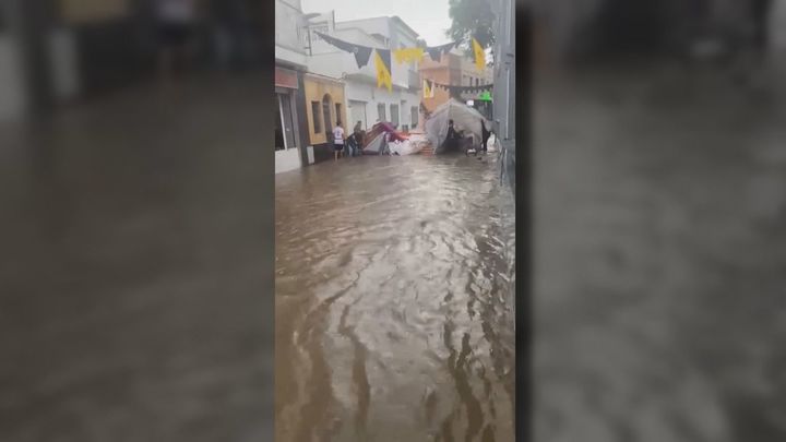 La nueva Dana 'Adam' pone en aviso a siete comunidades por fuertes lluvias y  tormentas