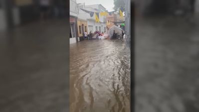 La nueva Dana 'Adam' pone en aviso a siete comunidades por fuertes lluvias y  tormentas