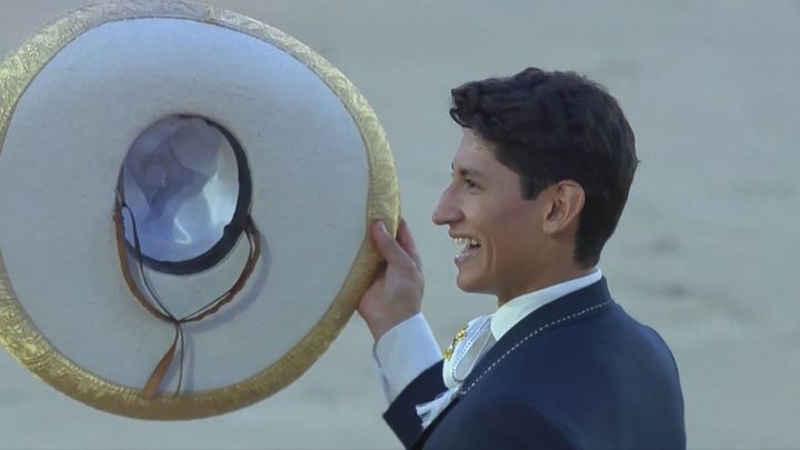 El novillero Emiliano Osornio corta dos orejas en el Festival de Chinchón