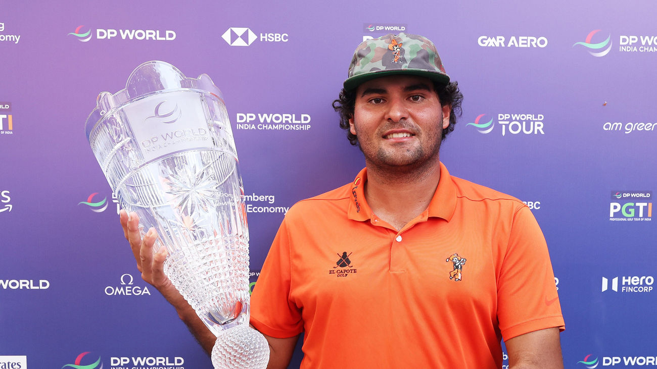 López-Chacarra logra el Campeonato de la India de golf