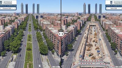 Teledetección urbana: el mapa interactivo para ver cómo ha cambiado tu barrio en Madrid desde el espacio