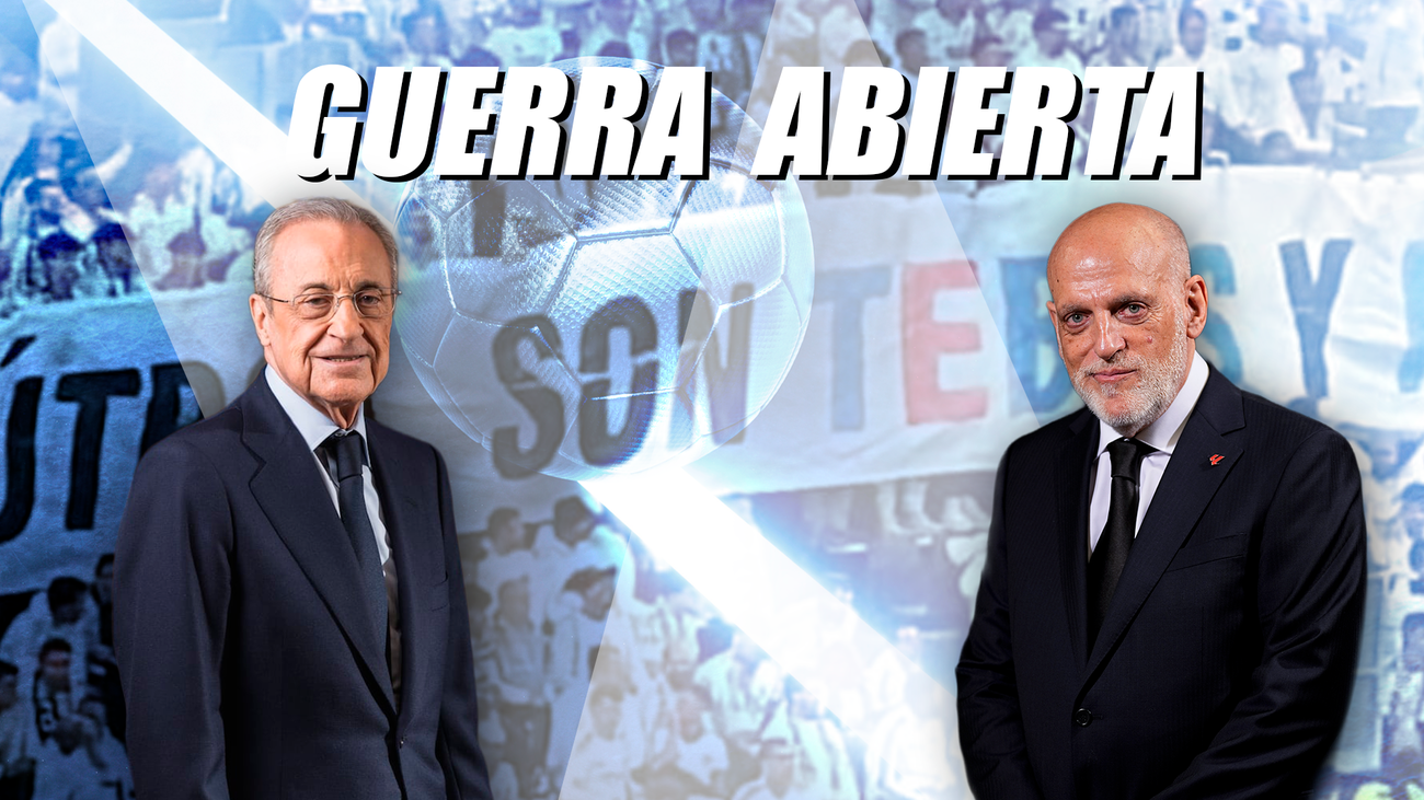 Guerra abierta Real Madrid vs Tebas