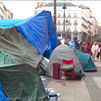 Almeida, sobre la acampada en Sol:   "Hay muchas más tiendas de campaña que personas"