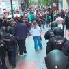 Los sindicatos radicalizan sus protestas en Madrid y asedian a Ayuso