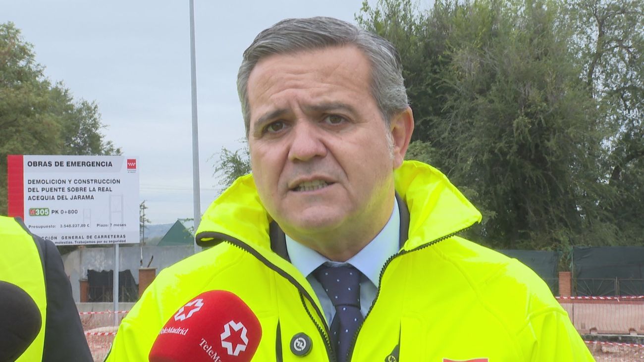 La carretera M-305, que conecta Aranjuez y Seseña, reabrirá a principios de 2027