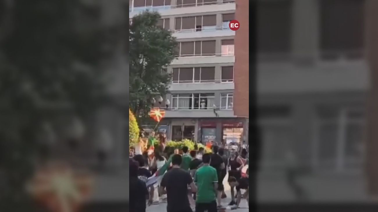 Detenidos dos abertzales que agredieron a un aficionado de la selección española en Bilbao