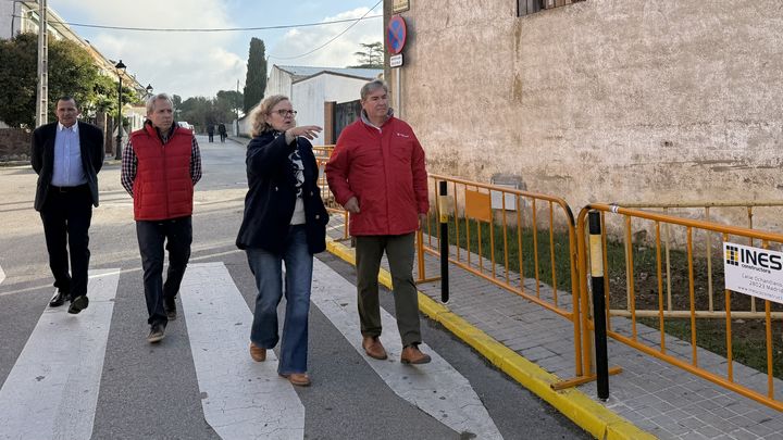 Avanzan las obras de dotaciones y mejoras viales en Valdepiélagos y Valdeavero
