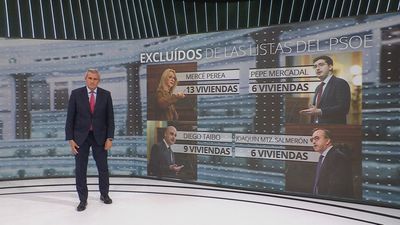 El PSOE borra de sus listas electorales a los cuatro diputados con más propiedades inmobiliarias