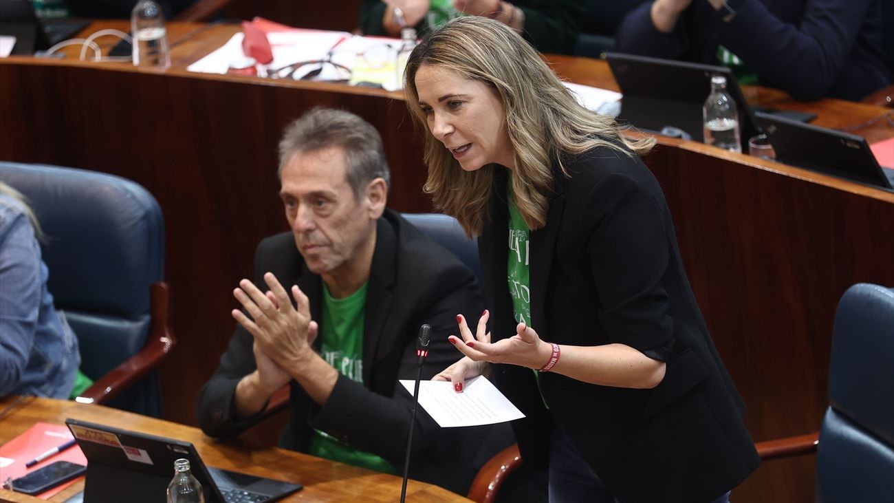 Mar Espinar, protagonista del Pleno de la Asamblea de Madrid por el piso en el que vive